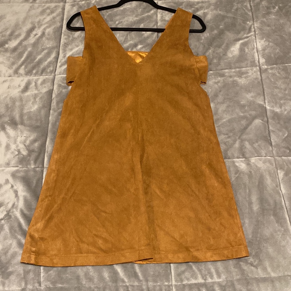 Brown Suede Dress (S)